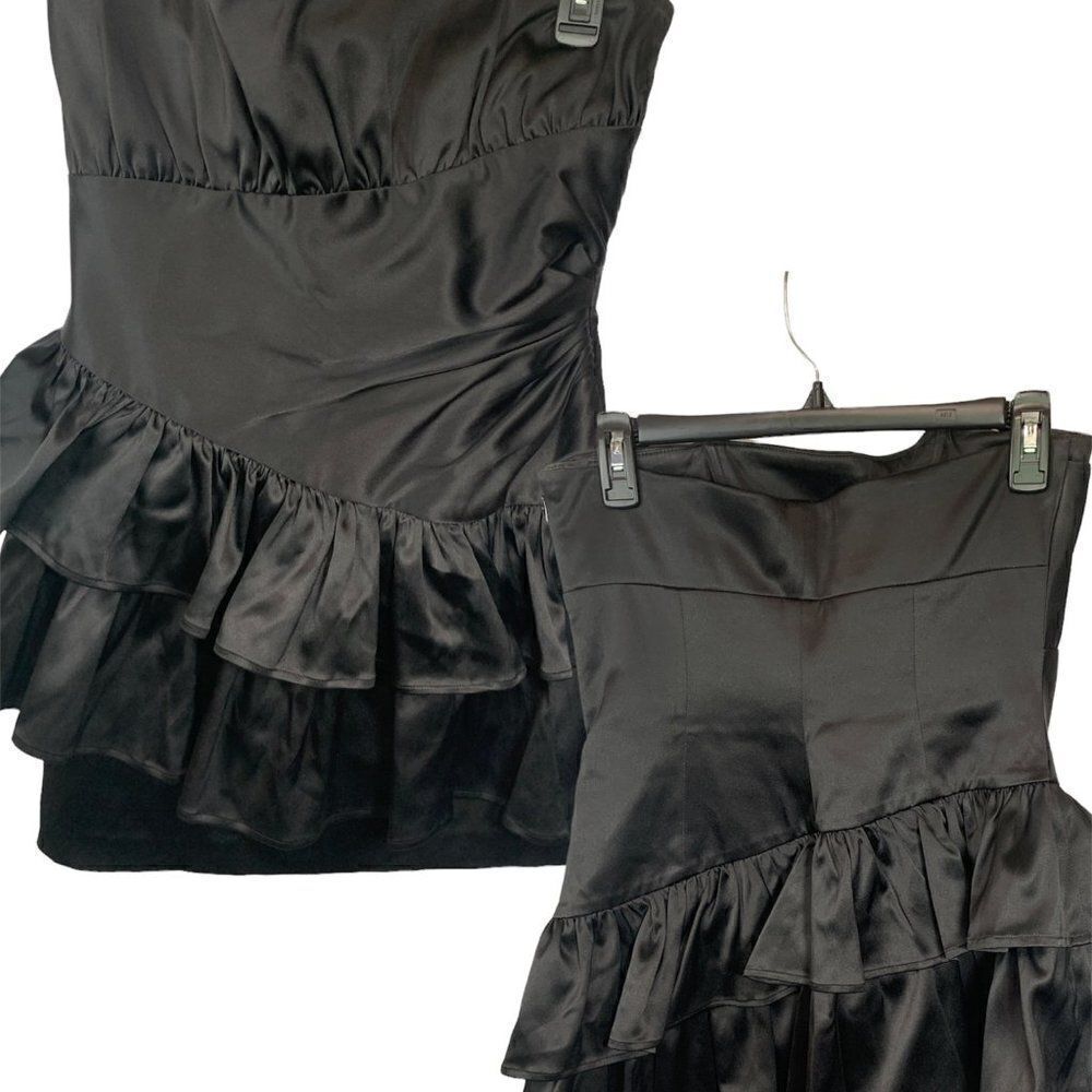 Laundry by Design Strapless Ruffle Mini Dress